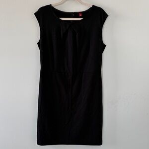 Merona | Classic Black Cap-Sleeve Sheath Dress | Black